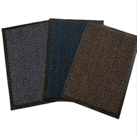 Modern Indoor Polypropylene Cut Pile Carpet Rug Washable With Pvc/tpr Backing for Home Hotel Outdoor Door Mat Roll Packing