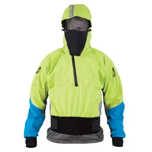 Promotional Men's Breathable Hoodie Kayak Waterproof Jacket Outdoor Sports Wear Polyester Bomber Jackets