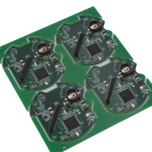 電子機器制御モジュール用のICチップコネクタ付きカスタムPCBA回路基板アセンブリ - Product Image 1