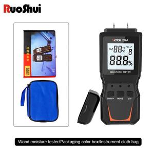 VICTOR 2GA Portable Digital Wood Moisture <b>Meter</b>, High Precision Timber <b>Humidity</b> Detector Wood Moisture Tester - Product Image 2