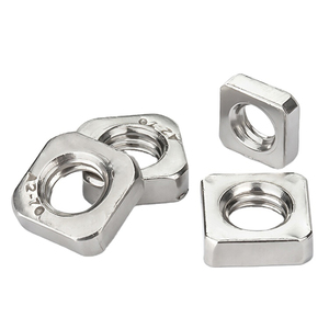 Din562 hạt mỏng M1.<span class=keywords><strong>6</strong></span> M2 M2.5 M3 M3.5 M4 M5 M6 M8 M10 A2 thép không gỉ vuông hạt mỏng - Product Image 2