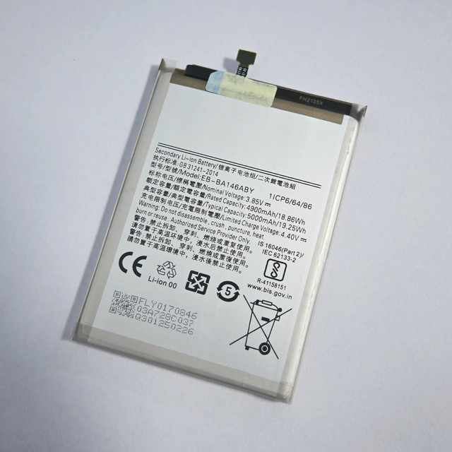 Brand New Replacement Lithium EB-BA146ABY 5000mAh Rechargeable Mobile Phone Battery for for A14 5G Quick Charge