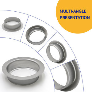 Uscita per Grondaia in Alluminio per Tubi di Scarico Rotondi da 3 Pollici o 3x4 - Product Image 2