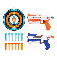 Pistolets à ventouse à balle molle de haute qualité sans danger pour une utilisation en extérieur cible planant Crack Shot Games Party Game