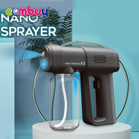 Pistolet pulvérisateur sans fil à lumière bleue pour alcool, nano-machine, atomiseur, jouets