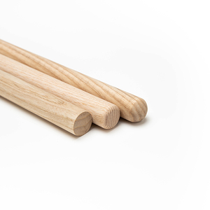 SUNBO, venta al por mayor, palo de <span class=keywords><strong>madera</strong></span> de abedul ecológico, Art <span class=keywords><strong>Deco</strong></span> moderno, poste plano, varillas de espiga de <span class=keywords><strong>madera</strong></span> maciza para decoración del hogar para cajas de letras - Product Image 2