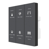 Interrupteur tactile intelligent Zigbee avec gravure gratuite, étanche IP66, contrôle double par application/voix, programmation, liaison de scénarios, automatisation de la maison intelligente