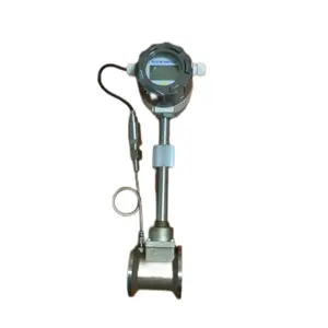 Yunyi DN40 Digital Vortex Stainless Steel Vortex Flowmeter With Pressure And Temperature Compensation