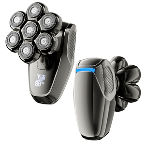 CITICITY 5 in 1 Waterproof Portable Mini Men Shaving Machine Digital Display 7D Head Rechargeable Electric <b>Shaver</b> - Product Image 2