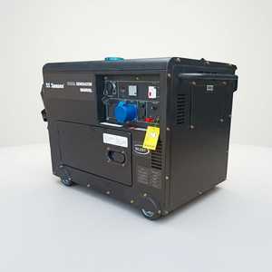 Générateur diesel silencieux SS SAMSON SS5500SL 5KW, démarrage électrique, 240V 50Hz, AVR, générateur d'énergie pour la maison - Product Image 2