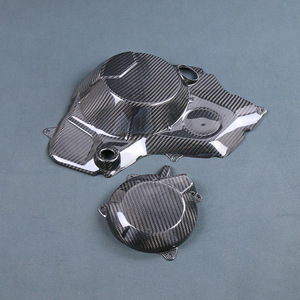 Pour la modification de la moto <span class=keywords><strong>Kawasaki</strong></span> <span class=keywords><strong>H2</strong></span>/H2R, coque de moteur en fibre de carbone préimprégnée, résistante à la chaleur - Product Image 2