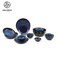 Vente chaude Traiteur Mélamine Porcelaine Céramique Vaisselle Dîner Commercial Couverts Assiette Plat Bol Restaurant Vaisselle Ensemble
