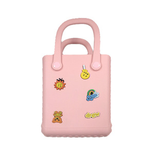 Sac en croco avec trous, imperméable, EVA personnalisé, été, pour femmes, sac à main, sac fourre-tout XL, sac de plage en silicone, vente en gros - Product Image 6