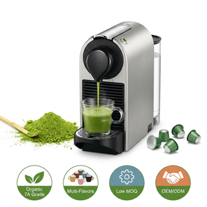 Cápsulas de Té Matcha con Sabor a Durazno, Compatibles con Cafeteras, Listas en Segundos, Sin Desorden, Cápsulas de Té al por Mayor, Grado 1A-7A - Product Image 1