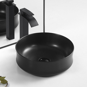 Waterproof Thin Edge Gun <strong>Bathroom</strong> <strong>Sink</strong> <strong>Bowl</strong> Wash Basin <strong>Sinks</strong> Round Circular Wash Basin Grey Round Shape Wash Basin - Product Image 4