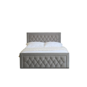 ODETTE OTTOMAN <b>BED</b> Elegant Diamond Sew Style Velvet Upholstered King Queen <b>Double</b> <b>Bed</b> Modern Lift-Up Under-<b>Bed</b> <b>Storage</b> Home Use - Product Image 2