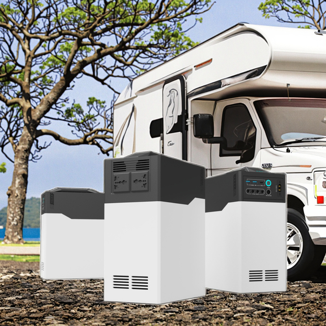 300W (500W Peak)1000Wh LiFePO4 Battery High Capacity Portable Power Station with 200W AC Solar Charging for Home Backup Off Grid