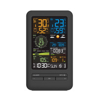 Tuya sans fil Wifi Smart Wind Rain UV Station météo capteur avec écran Lcd avec température humidité prévisions météorologiques