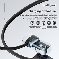 L'adaptateur de chargeur est compatible avec l'adaptateur de casque SHOKZ OpenSwim Pro S710 USB Type C vers connecteur de charge à 4 broches