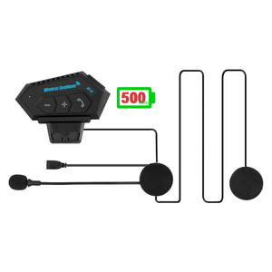 BT12 Helmet Headphone <strong>Wireless</strong> Motorcycle <strong>Headset</strong> <strong>Wireless</strong> Intercom Motor Bike Earphone Noise Reduction Microphone <strong>MIC</strong> - Product Image 1