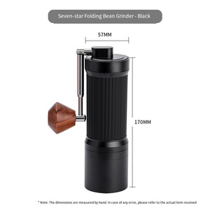 เครื่องบดกาแฟแบบมือหมุนเซเว่นส<span class=keywords><strong>ตา</strong></span><span class=keywords><strong>ร์</strong></span> แกนบดเหล็ก<span class=keywords><strong>ค</strong></span>วามแม่นยำ<span class=keywords><strong>ส</strong></span>ูง CNC เครื่องบดกาแฟแบบพกพา เครื่องบดกาแฟแบบมือหมุน - Product Image 4