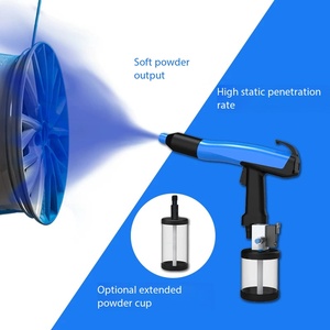 Pistolet pulvérisateur électrostatique de poudre de laboratoire tenu dans la main pour le produit de rendement élevé de revêtement métallique - Product Image 4