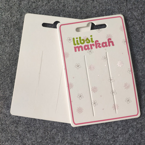 Chất lượng cao <span class=keywords><strong>Clip</strong></span> tóc, đồ trang sức vòng cổ hiển thị thẻ giấy, tái chế thẻ cho tóc ban nhạc tùy chỉnh màn hình in ấn thẻ kinh doanh - Product Image 2