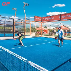 Camino panorámico de tenis al aire libre, nuevo diseño personalizado de alta calidad, precio de pista, 2022
