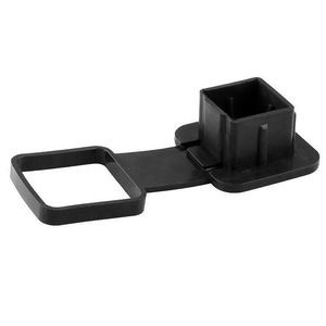 Bouchon anti-poussière pour crochet de remorquage de voiture, couvercle de protection à bouche carrée de 2 pouces, en caoutchouc noir pour Ram 1500 Dodge - Product Image 2