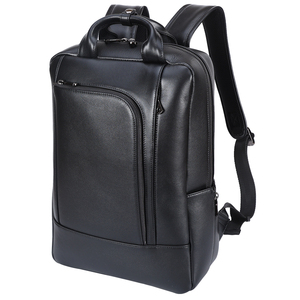 <span class=keywords><strong>Mochila</strong></span> de Cuero para Hombre, Nueva Colección 2025, Diseño Moderno, Cuero Vacuno Genuino, para Computadora Portátil - Product Image 1
