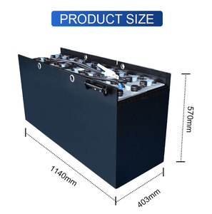 Batteria Ricaricabile al Piombo-Acido 48V420AH per Carrello Elevatore Elettrico da 3, 4, <span class=keywords><strong>5</strong></span>, 6 Tonnellate, Pacco Batterie per Carrelli Elevatori <span class=keywords><strong>Toyota</strong></span> 7FBR20/30 - Product Image 2