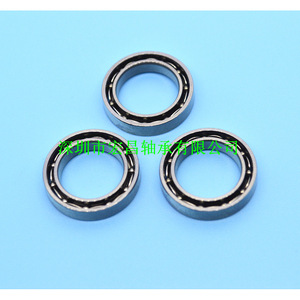 Rodamientos Hongchang, Rodamiento Rígido de Bolas de Ranura Profunda 10x15x3mm, Fila Única, Sin Sello, Precisión P0, Acero Cromado - Product Image 4