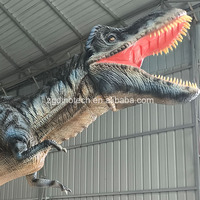 El Yapımı Büyük Animatronik Tyrannosaurus Rex Robotu (Tema Parkları İçin) veya El Yapımı Silikon Motorlu Dinozor Modeli Satılık