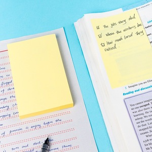 Deli <b>Sticky</b> <b>Notes</b> 76x126mm 100 Sheets Light Yellow Self Adhesive For <b>Notes</b> Messages And Multiple Uses - Product Image 3