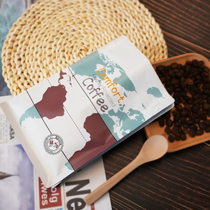 Bolsa <span class=keywords><strong>de</strong></span> Plástico Compuesto Impresa Personalizada con Diseño <span class=keywords><strong>de</strong></span> <span class=keywords><strong>Mapa</strong></span> del <span class=keywords><strong>Mundo</strong></span> para Envasado <span class=keywords><strong>de</strong></span> Café Recién Tostado, Material <span class=keywords><strong>de</strong></span> Grado Alimenticio - Product Image 2