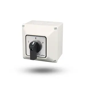 Cansen LW26-32 L-O-P IP65 CE Certificate electric change over switch with protective box