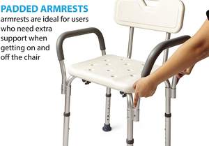 Bathroom Safety Anti-slip Shower Chair for Elderly Pregnant Disabled - Product Image 6