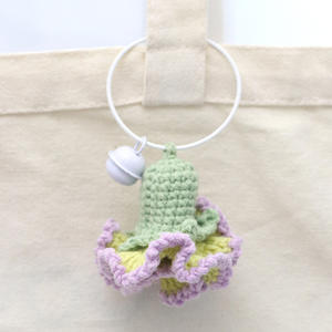 Accessori personalizzati per appesi per auto e piante graziosi ornamento per auto con fiori all'uncinetto Idea regalo personalizzata per gli amanti delle piante succulente - Product Image 3