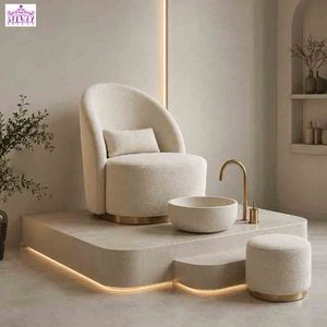 Fournitures professionnelles de pédicure, chaises de pédicure pour salon, équipement, station de manucure portable et bassin de pédicure de luxe - Product Image 1