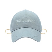 Casquette de baseball vintage style américain brodée à l'anglaise, décontractée et polyvalente, avec petite poupée ours, pour hommes et femmes, idéale pour le sport ou comme casquette de papa.