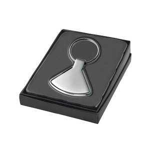 Llavero con Brújula de Estilo Moderno en Forma de Triángulo, Aleación y Acero Inoxidable con Impresión Offset, Varios Colores Disponibles - Product Image 2