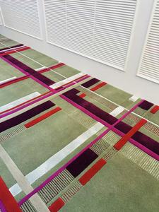 Роскошный коврик из шерсти и бамбука - Product Image 3