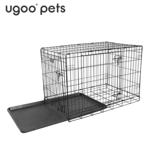 Yeni tasarım en çok satan çin üretimi kaliteli köpek kafesi katlanır köpekler için ağır kafesleri - Product Image 5