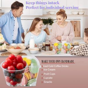 Factory Wholesale Transparent Clear PET Plastic U <b>Cups</b> 250/360/400ml Silk Screen Printing for <b>Cold</b> Drinks Ice Cream Milktea - Product Image 2