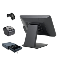 Point de vente de machine de point de vente pas cher tout en une seule touche windows ordinateur de bureau machine caisse enregistreuse