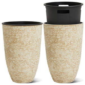 Grands Pots de Fleurs <span class=keywords><strong>en</strong></span> Plastique d'Intérieur Extérieur, Vente <span class=keywords><strong>en</strong></span> <span class=keywords><strong>Gros</strong></span> de Jardinières Grandes <span class=keywords><strong>en</strong></span> Plastique pour Plantes - Product Image 1