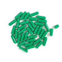 Capsules végétales vides HPMC de haute qualité pilules creuses vert dur couleur claire taille 00 0 1 2 3 4