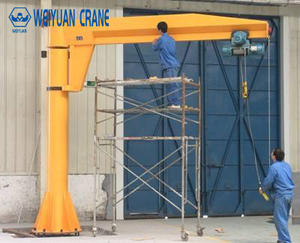 מנוף זרוע אלחוטי 1T 3T Ist5T 10T אורך זרוע 3 מטר 4 מטר 5 מטר מנוף זרוע עמודי 500 ק\\\"ג עם מנוף חשמלי - Product Image 4