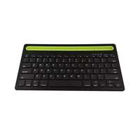 Clavier sans fil BT Ultra-mince pour tablette mobile intelligente clavier Rechargeable pour ordinateur portable clavier universel fente de support intégrée