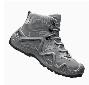 TSB07 Grey fashion men <b>hiking</b> shoes outdoor trekking working tactical <b>boots</b> - Product Image 3